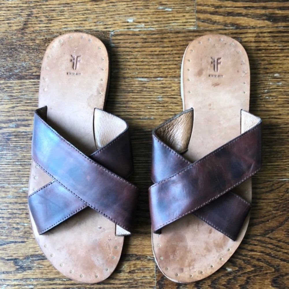 Frye SUPER CUTE Leather Sandals